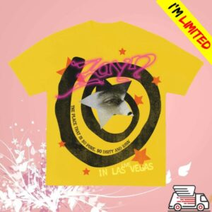 Zayn Official Store Merch Collage Live In Vegas Tee