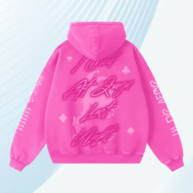 Zayn Official Store Merch Zayn Airbrush Pink Las Vegas Hoodie 5 Zayn Official Store Merch Zayn Airbrush Pink Las Vegas Hoodie