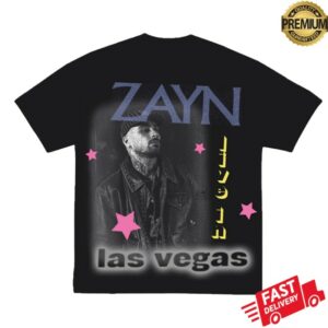 Zayn Official Store Merch Live In Las Vegas Photo Star Tee