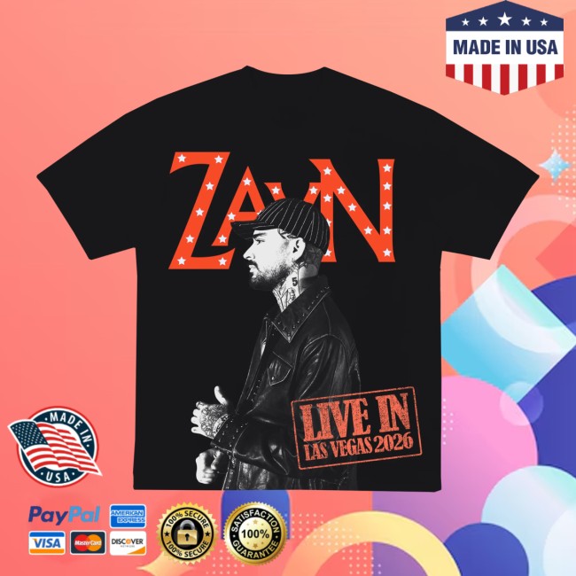 Zayn Official Store Merch Vegas Red Logo Tee 2 Zayn Official Store Merch Vegas Red Logo Tee