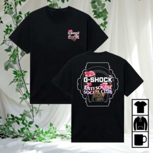 Antisocialsocialclub Merch Store Shop Assc X Casio G-Shock Tee