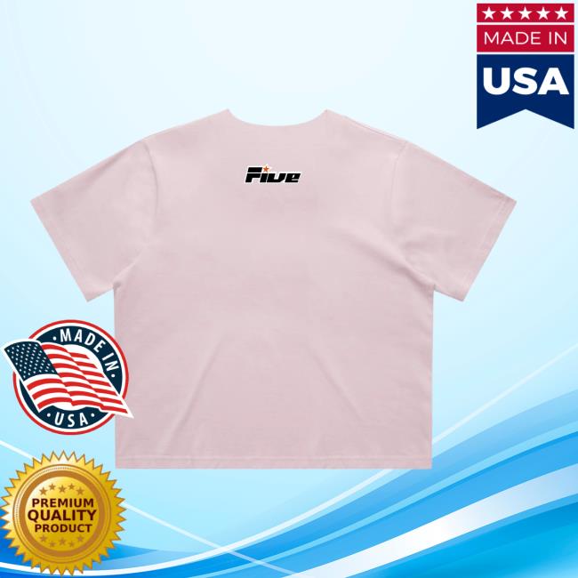 Five Official Merch Store Baby When The Lights Go Out Crop Tee 4 Five Official Merch Store Baby When The Lights Go Out Crop Tee