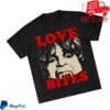 Ozzy Osbourne Merch Store Love Bites Black Tee