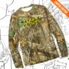 Waffle House Store Merch Camo Long Sleeve Performance Tee