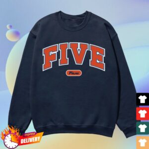 Five Store Merch Five Navy Crewneck