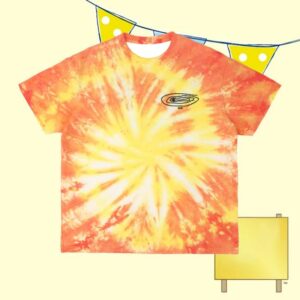 Online Ceramics Merch Store Shooting Star Tie Dye Tee