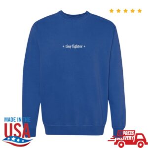 The Emily Henry Store Merch Tiny Fighter Crewneck Sweatshirt
