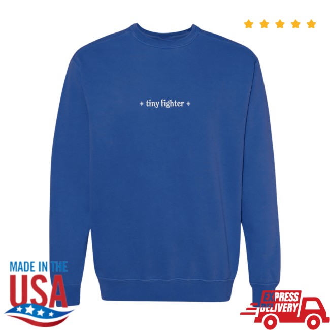 The Emily Henry Store Merch Tiny Fighter Crewneck Sweatshirt 2 The Emily Henry Store Merch Tiny Fighter Crewneck Sweatshirt