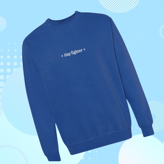 The Emily Henry Store Merch Tiny Fighter Crewneck Sweatshirt 3 The Emily Henry Store Merch Tiny Fighter Crewneck Sweatshirt