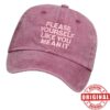 Pleasing Merch Store Shop The Pleasing Yourself Cap