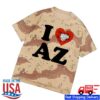 Gatecreeper Merch Store Shop I Heart Az Desert Camo Tee