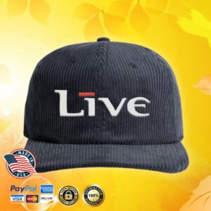 Live The Band Merch Store Logo Corduroy Hat