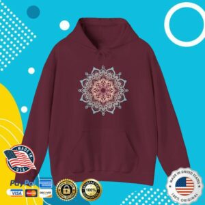 Boho Condo Store Merch Flower Mandala Hoodie