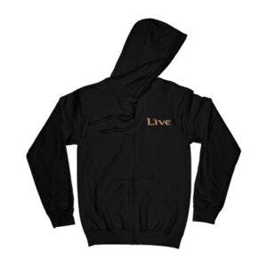 Live Store Merch Moon Zip Hoodie