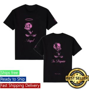 October’s Very Own Merch Store Shop Looney Tunes Tweety Bird Airbrush Tee