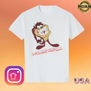 October’s Very Own Merch Store Shop Looney Tunes Tasmanian Devil Tee