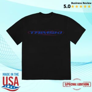 Nav Music Merch Store Trimski Tee Black Blue