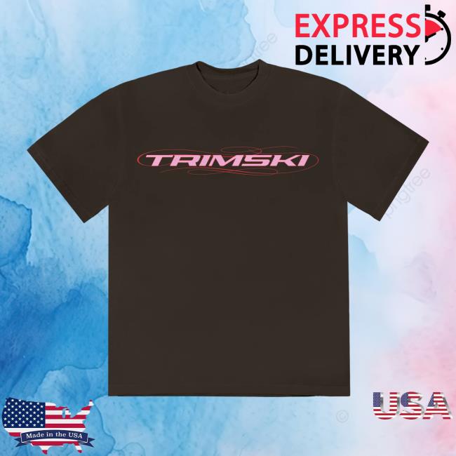 Nav Music Merch Store Trimski Tee Brown Pink 2 Nav Music Merch Store Trimski Tee Brown Pink