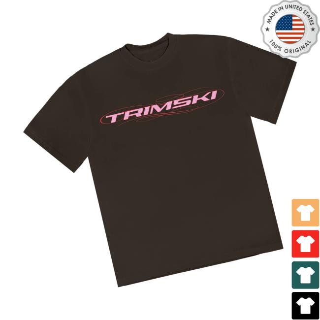 Nav Music Merch Store Trimski Tee Brown Pink 3 Nav Music Merch Store Trimski Tee Brown Pink