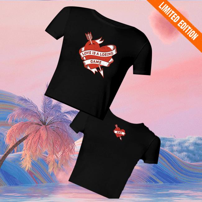 Amy Winehouse Store Merch Shop Love Is A Losing Game Tee 3 Amy Winehouse Store Merch Shop Love Is A Losing Game Tee