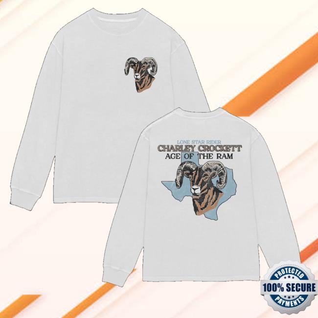 Charley Crockett Store Merch Shop Age Of The Ram Longsleeve T-Shirt 2 Charley Crockett Store Merch Shop Age Of The Ram Longsleeve T-Shirt