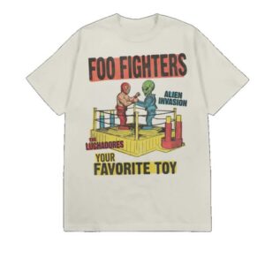 Foo Fighters Shop Merch Store Alien V Lucha Tee
