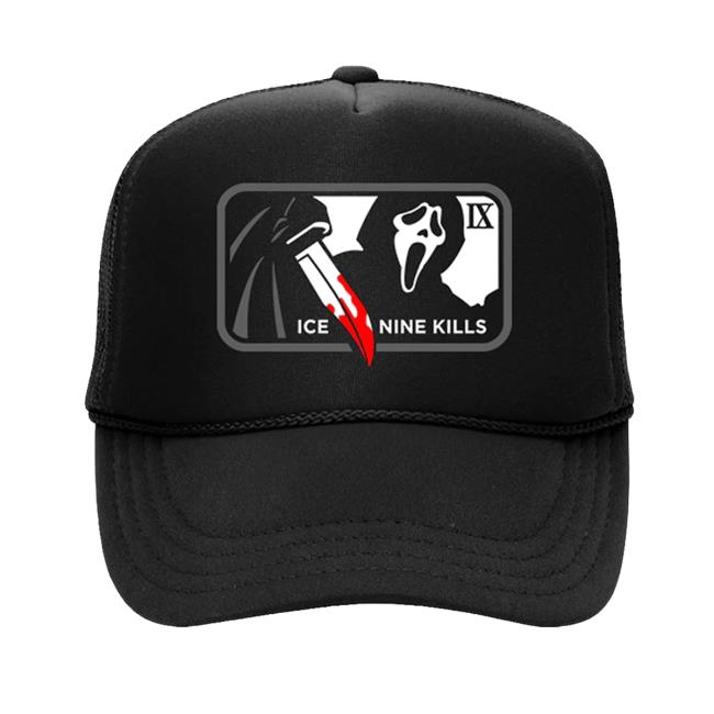 Ice Nine Kills Merch Store Ghostface Trucker Splat 2 Ice Nine Kills Merch Store Ghostface Trucker Splat