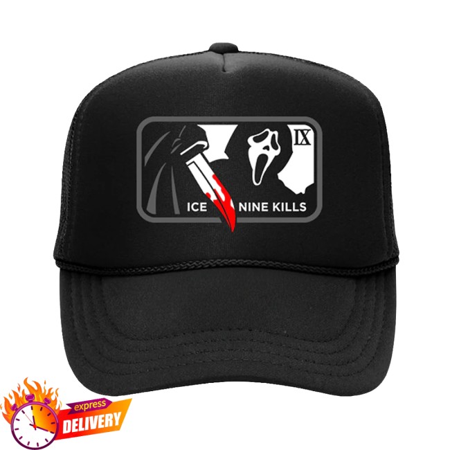 Ink Store Merch Ghostface Trucker Splat 2 Ink Store Merch Ghostface Trucker Splat