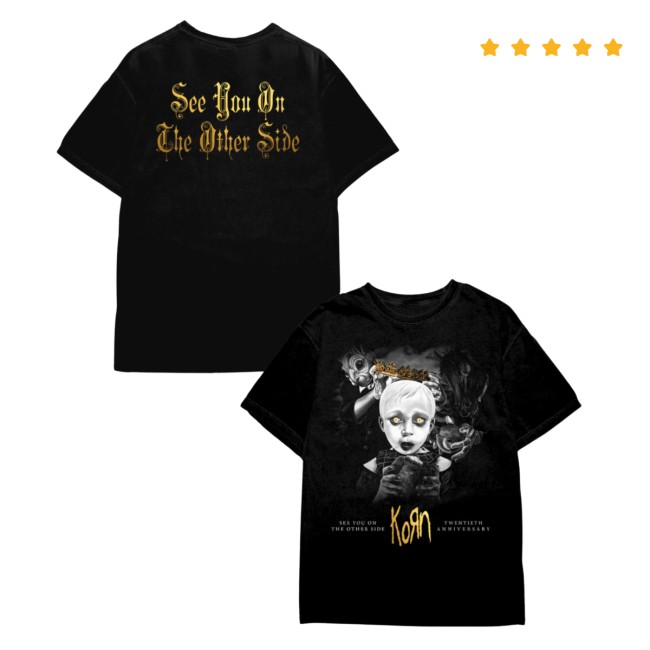 Korn Store Merch See You On The Other Side 20Th Anniversary T-Shirt 4 Korn Store Merch See You On The Other Side 20Th Anniversary T-Shirt