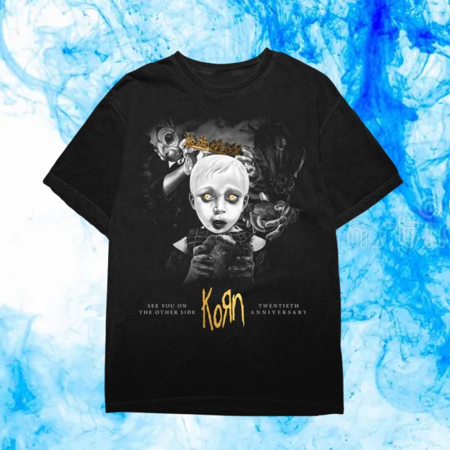 Korn Store Merch See You On The Other Side 20Th Anniversary T-Shirt 5 Korn Store Merch See You On The Other Side 20Th Anniversary T-Shirt