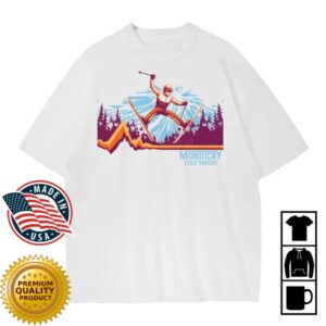 Montucky Cold Snacks Store Merch Spread Eagle Ski Tee