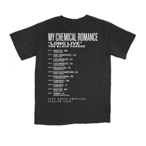 My Chemical Romance Merch Store Shop The Dictator Tour Tee