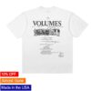 Bon Iver Store Merch Shop Volumes V1 Tee