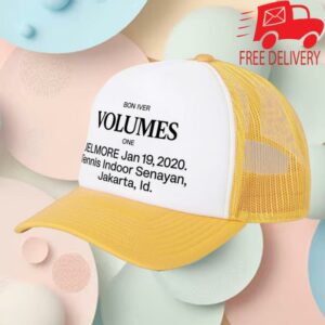 Bon Iver Merch Store Volumes Trucker Hat