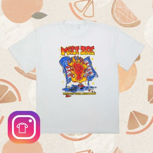 Teddy Fresh Merch Store Melt Ice Short Sleeve Tee - Newest Fashion Trends