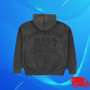 Kiss Official Store Merch Destroyer Destroyed Hoodie