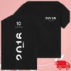 Colorsxstudios Store Merch 10 Year Anniversary T-Shirt - Black