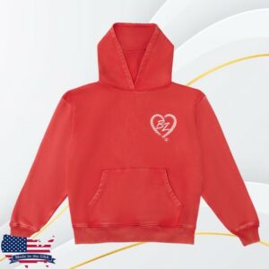 Bailey Zimmerman Store Merch Lmr Vintage Red Pullover Hoodie
