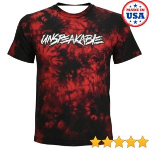 Unspeakable Store Merch Red Distressed T-Shirt