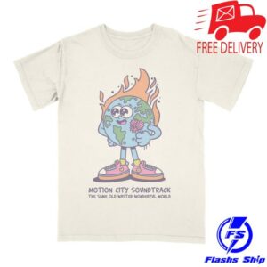 Motion City Soundtrack Merch Store 25 26 Earth Tour Tee