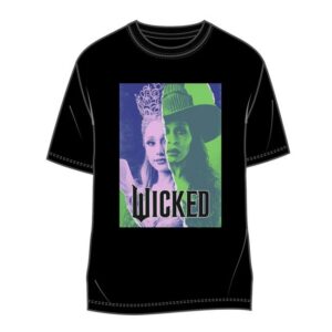 Republic Records Merch Store Glinda & Elphaba Split Juniors Tee