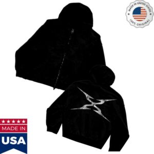 30Praum Store Merch Shop Moletom Com Zíper Xtranho Preto Hoodie