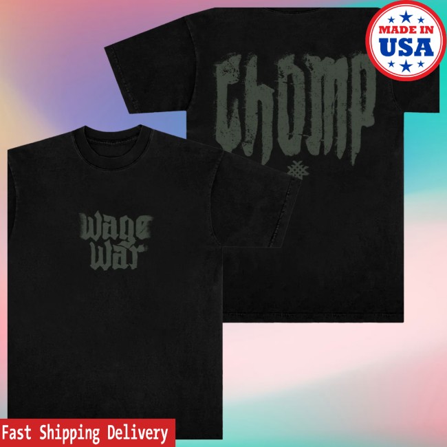 Wage War Store Merch Chomp Tee (Black) 4 Wage War Store Merch Chomp Tee (Black)