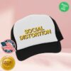 Social Distortion Store Merch Born To Kill Wavy Logo Trucker Hat
