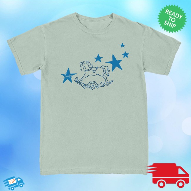 Laufey Music Store Merch Carousel Horse Tee 2 Laufey Music Store Merch Carousel Horse Tee