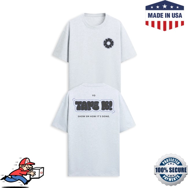 Tapebbeats Store Merch Tape B - Donut Tee - Heather Grey 5 Tapebbeats Store Merch Tape B - Donut Tee - Heather Grey