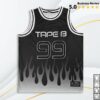 Tapebbeats Store Merch Tape B - Hot One Basketball Jersey