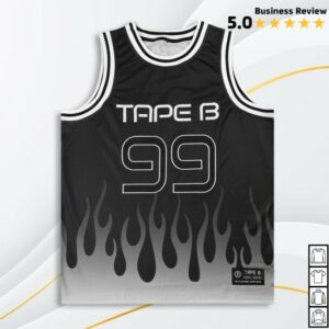 Tapebbeats Store Merch Tape B – Hot One Basketball Jersey