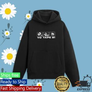 Tapebbeats Store Merch Tape B – Yo Tape B Hoodie – Black
