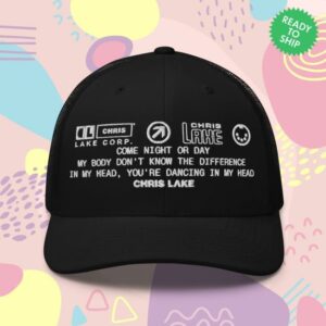 Chris Lake Merch Store Lake Corp Trucker Cap 002